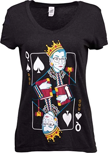 Queen R.B.G. Funny Progressive Liberal Ruth Bader Ginsburg Women RBG T-Shirt 3 Queen R.B.G. Funny Progressive Liberal Ruth Bader Ginsburg Women RBG T-Shirt