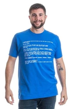 Blue Screen Of Death | Geeky Windows Error, Funny Computer Nerd Unisex T-Shirt -T-Shirt Store 41LzZbZL4PL 1