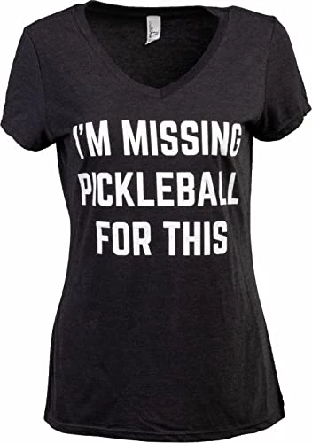 I'm Missing Pickleball For This | Funny Pickle Ball Player Retiree Paddle Joke T-Shirt For Men Women 3 I'm Missing Pickleball For This | Funny Pickle Ball Player Retiree Paddle Joke T-Shirt For Men Women