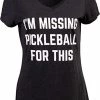 I'm Missing Pickleball For This | Funny Pickle Ball Player Retiree Paddle Joke T-Shirt For Men Women -T-Shirt Store 41M2JkD8DJL