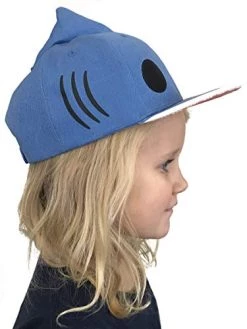 Ann Arbor T-shirt Co. Kid's Sharky Hat | Children's Shark Fin Baseball Cap Boy Girl Child Fun Animal 11 Ann Arbor T-shirt Co. Kid's Sharky Hat | Children's Shark Fin Baseball Cap Boy Girl Child Fun Animal -T-Shirt Store 41MKKd6A3nL