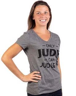 Only Judy Can Judge Me | Funny Sarcastic Phrase Sassy Saying V-Neck T-Shirt For Women-(Vneck,XL) -T-Shirt Store 41MvjJOvtNL