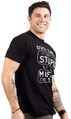 Duct Tape Can't Fix Stupid, But Can Muffle The Sound | Funny Men Sarcasm T-Shirt -T-Shirt Store 41N6fwNlXwL 1