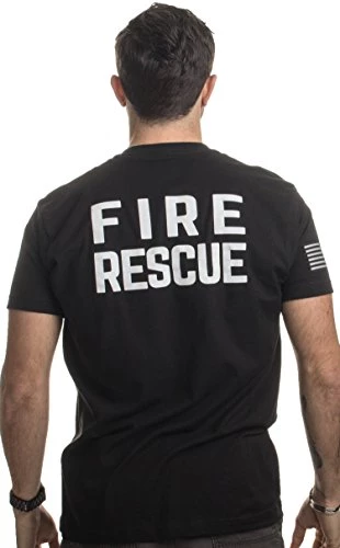 Fire & Rescue Maltese Cross | Firefighter Fire Courage Honor Men Women T-Shirt 2 Fire & Rescue Maltese Cross | Firefighter Fire Courage Honor Men Women T-Shirt