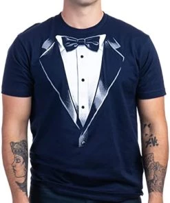 Tuxedo T-Shirt | Classic Party Humor Vintage Funny Tux Tee Joke Concert Festival Shirt For Men Women -T-Shirt Store 41Njl kxeFL. AC