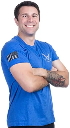 U.S. Air Force | Licensed United States Airforce Tee Shirt, USAF Airman Veteran Military T-Shirt For Men Women 6 U.S. Air Force | Licensed United States Airforce Tee Shirt, USAF Airman Veteran Military T-Shirt For Men Women - Image 5