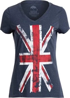 Union Jack Flag | UK United Kingdom Great Britain British Women Girl T-Shirt Top 11 Union Jack Flag | UK United Kingdom Great Britain British Women Girl T-Shirt Top -T-Shirt Store 41P9g6xKRnL