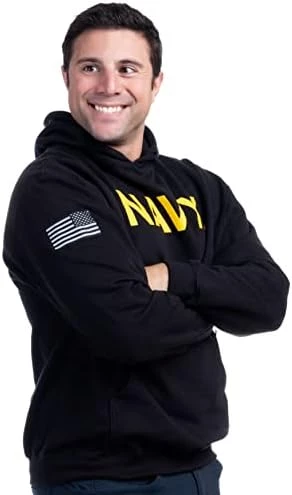 Ann Arbor T-shirt Co. NAVY PT Style Hoodie | U.S. Military Naval Sailor Training Infantry Workout Fleece Hoody Sweatshirt 10 Ann Arbor T-shirt Co. NAVY PT Style Hoodie | U.S. Military Naval Sailor Training Infantry Workout Fleece Hoody Sweatshirt - Image 8