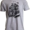 Panda Tank | Funny Fun Cute Cool Silly Tanker Armor Art For Men Women T-Shirt-(Adult,XL) Heather Grey -T-Shirt Store 41PR3a0cMFL