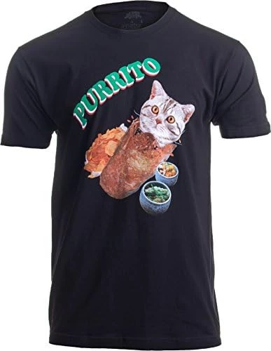 Purrito | Cat In A Burrito Funny Mexican Food Kitty Salsa Guac Kitten T-Shirt 8 Purrito | Cat In A Burrito Funny Mexican Food Kitty Salsa Guac Kitten T-Shirt - Image 6