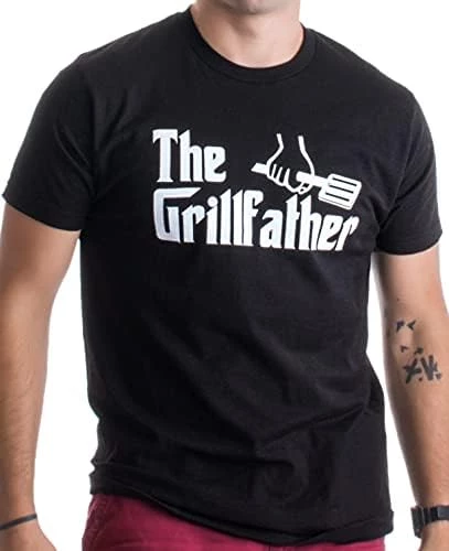 The Grillfather | Funny Dad Grandpa Grilling BBQ Meat Humor T-Shirt Joke For Men 7 The Grillfather | Funny Dad Grandpa Grilling BBQ Meat Humor T-Shirt Joke For Men - Image 5