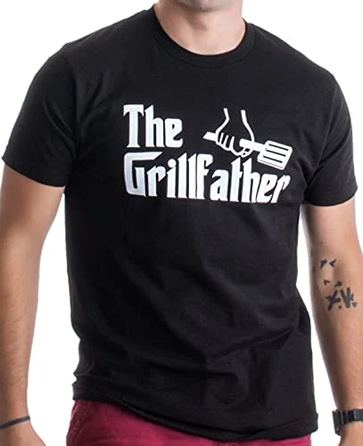 The Grillfather | Funny Dad Grandpa Grilling BBQ Meat Humor T-Shirt Joke For Men 3 The Grillfather | Funny Dad Grandpa Grilling BBQ Meat Humor T-Shirt Joke For Men