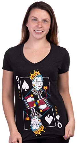 Queen R.B.G. Funny Progressive Liberal Ruth Bader Ginsburg Women RBG T-Shirt 4 Queen R.B.G. Funny Progressive Liberal Ruth Bader Ginsburg Women RBG T-Shirt - Image 2