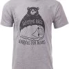 Sleeping Bags Are Burritos For Bears | Funny Hiking Hiker Camping Camper Outdoors Men Women Graphic Shirt -T-Shirt Store 41Qh9dNi85L