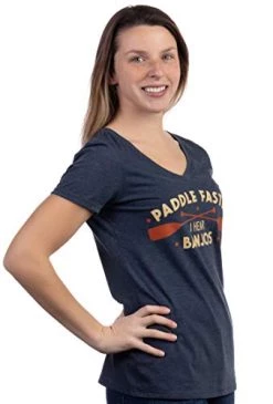 Paddle Faster, I Hear Banjos | Funny Camping, River Rafting Canoe Kayak T-Shirt-(Vneck,L) Navy Blue 9 Paddle Faster, I Hear Banjos | Funny Camping, River Rafting Canoe Kayak T-Shirt-(Vneck,L) Navy Blue -T-Shirt Store 41QjNl653aL