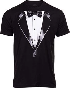 Tuxedo T-Shirt | Classic Party Humor Vintage Funny Tux Tee Joke Concert Festival Shirt For Men Women