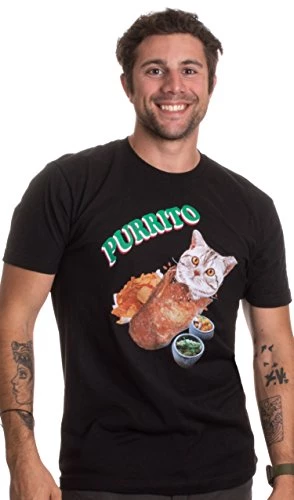 Purrito | Cat In A Burrito Funny Mexican Food Kitty Salsa Guac Kitten T-Shirt 3 Purrito | Cat In A Burrito Funny Mexican Food Kitty Salsa Guac Kitten T-Shirt