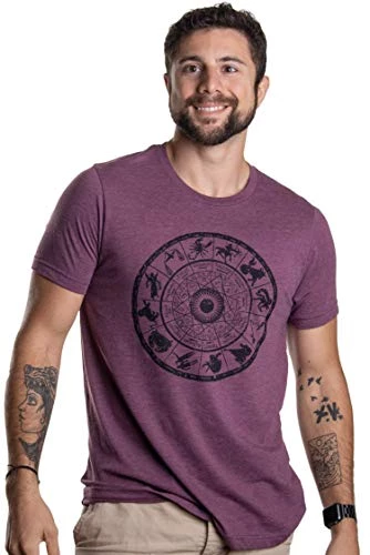 Zodiac Wheel | Stylish Horoscope Art Astrology Spiritual Unisex Triblend T-Shirt 4 Zodiac Wheel | Stylish Horoscope Art Astrology Spiritual Unisex Triblend T-Shirt - Image 2