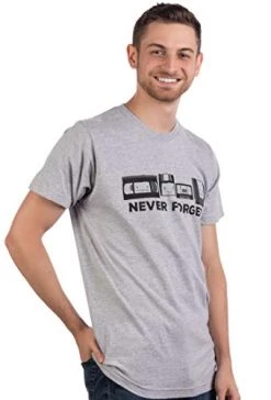 Never Forget | Funny Nerd Humor Nostalgia Old 1990s 90s 1980s 80s Joke Fun T-Shirt -T-Shirt Store 41TNwywgwlL