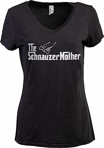 The Dogmother | Funny Cute Dog Mother Mom Owner Pet Doggo Pup Women V-Neck T-Shirt 9 The Dogmother | Funny Cute Dog Mother Mom Owner Pet Doggo Pup Women V-Neck T-Shirt - Image 7
