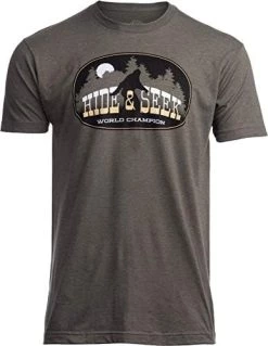 Bigfoot: Hide & Seek Champion | Sasquatch Squatchin Funny Sarcastic Saying Phrase Comment Men Women T-Shirt -T-Shirt Store 41Ts4YDJioL. AC