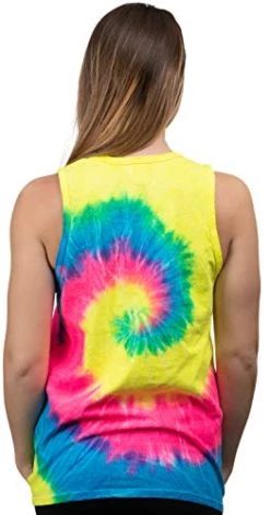 Humans Aren't Real | Funny Festival Hippy Rave Drug Tie Dye For Men Or Women Tank Top -T-Shirt Store 41UchoBam5L