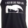 T-REX NO Like Push-UPS | Funny Adult Weight Lifting Workout Cross Train Tank Top -T-Shirt Store 41UgC1wRfeL