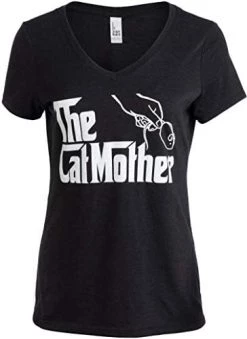 The Catmother | Funny, Cute Cat Mother Mom Owner Pet Kitty Kitten Women V-Neck T-Shirt 15 The Catmother | Funny, Cute Cat Mother Mom Owner Pet Kitty Kitten Women V-Neck T-Shirt -T-Shirt Store 41VOSSRTQ1L. AC 1