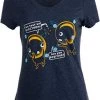 I'm Positive I've Lost An Electron | Funny Chemistry Science Pun Women T-Shirt