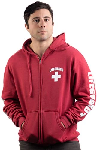 Lifeguard | Zip Fleece Hoody Sweatshirt Hoodie Sweater Unisex Uniform Men Women 3 Lifeguard | Zip Fleece Hoody Sweatshirt Hoodie Sweater Unisex Uniform Men Women
