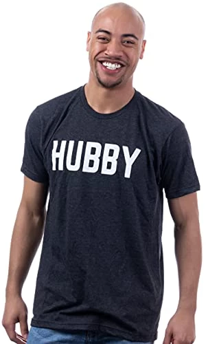 Hubby | Funny Dad Joke Groom Humor Marriage Anniversary Husband Saying Cute Dude Honeymoon Men's T-Shirt 4 Hubby | Funny Dad Joke Groom Humor Marriage Anniversary Husband Saying Cute Dude Honeymoon Men's T-Shirt - Image 2