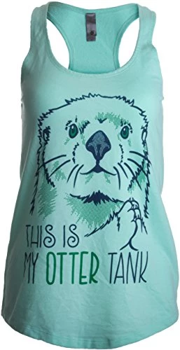 This Is My Otter Tank | Cute Otter Lover Top, Women's Racerback Workout Tank 3 This Is My Otter Tank | Cute Otter Lover Top, Women's Racerback Workout Tank