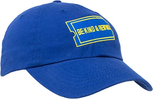 Be Kind Rewind Hat | 1990s 90s Nostalgia Pop Culture Baseball Dad Cap Men Women Royal Blue 4 Be Kind Rewind Hat | 1990s 90s Nostalgia Pop Culture Baseball Dad Cap Men Women Royal Blue - Image 2