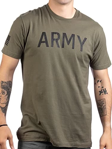 Army PT Style Shirt | U.S. Military Physical Training Infantry Workout T-Shirt 3 Army PT Style Shirt | U.S. Military Physical Training Infantry Workout T-Shirt