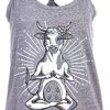Namooste | Cute, Funny Silly Yoga 4H Cow Namaste Workout Racerback Tank Top For Women-(Racerback,M) -T-Shirt Store 41ZUsgGchiL 1