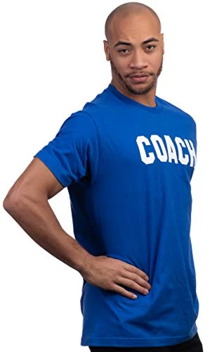 Coach | Coaching Tee Shirt: Royal Blue, Red, Green, Navy, Black Men Women T-Shirt 3 Coach | Coaching Tee Shirt: Royal Blue, Red, Green, Navy, Black Men Women T-Shirt - Image 2