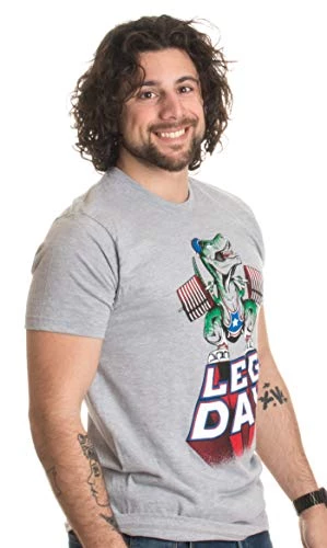 Leg Day | Funny Weight Lifting Olympic Barbell Training Squat Workout T-Shirt 4 Leg Day | Funny Weight Lifting Olympic Barbell Training Squat Workout T-Shirt - Image 2