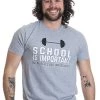 School Is Important, But Muscles Are Importanter | Funny Body Building T-Shirt 2 School Is Important, But Muscles Are Importanter | Funny Body Building T-Shirt -T-Shirt Store 41cMenEpGxL
