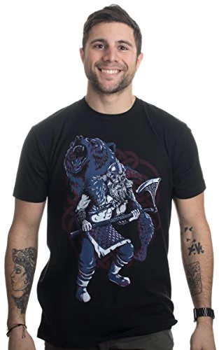 Viking Berserker, Bear Spirit | Valhalla Norse Nordic Mythology Warrior T-Shirt 5 Viking Berserker, Bear Spirit | Valhalla Norse Nordic Mythology Warrior T-Shirt - Image 3