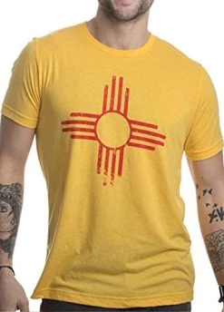 Vintage New Mexico Flag | Zia Sun New Mexican State Pride Men Or Women T-Shirt -T-Shirt Store 41cjJJcTakL. AC