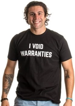 I Void Warranties | Funny Mechanic, Engineer, Garage Tinkerer Unisex T-Shirt -T-Shirt Store 41ctb4mAdlL. AC 2