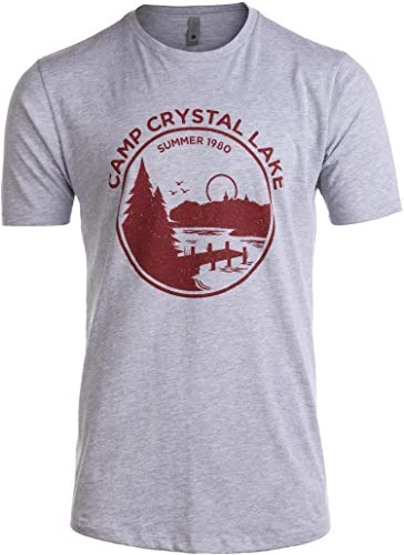 Tall Tee: 1980 Camp Crystal Lake Counselor | Funny 80s Horror Movie Fan T-Shirt-(Tall,3XL) Vintage Grey 3 Tall Tee: 1980 Camp Crystal Lake Counselor | Funny 80s Horror Movie Fan T-Shirt-(Tall,3XL) Vintage Grey