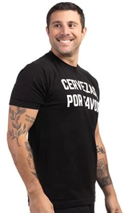 Cervezas, Por Favor | Funny Spanish Party Saying Mexico Vacation Graphic T-Shirt For Men -T-Shirt Store 41dHhL4mnFL 1