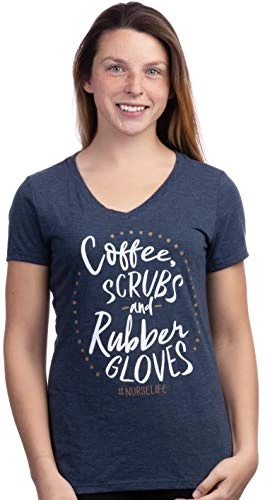 Medical Humor Graphic Tees | Funny Cute Doctor Nurse Practitioner RN PA NP V-Neck T-Shirt For Women 4 Medical Humor Graphic Tees | Funny Cute Doctor Nurse Practitioner RN PA NP V-Neck T-Shirt For Women - Image 2