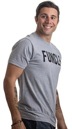 Funcle | Fun Funny Uncle New Baby Pregnancy Maternity Niece Nephew Men T-Shirt