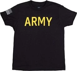 Kid's Army PT Style Shirt | U.S. Military Physical Training Infantry Child Boy Girl T-Shirt
