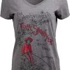 Adventures Of Tom Sawyer | Vintage Mark Twain Book Cover Reader Reading Huckleberry Finn Women's V-Neck Club T-Shirt -(Vneck,XL) -T-Shirt Store 41enqHaZj3L