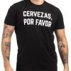 Cervezas, Por Favor | Funny Spanish Party Saying Mexico Vacation Graphic T-Shirt For Men -T-Shirt Store 41eqIAuprjL