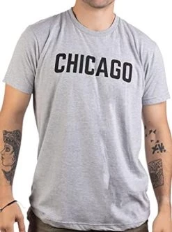 Chicago | Classic Retro City Illinois IL Lake Michigan Midwest Pride Men Women T-Shirt -T-Shirt Store 41ey2QYkfAL. AC