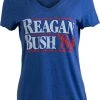Reagan Bush '84 | Vintage Style Conservative Republican GOP Women V-Neck T-Shirt 1 Reagan Bush '84 | Vintage Style Conservative Republican GOP Women V-Neck T-Shirt -T-Shirt Store 41fCAuQmgJL 1